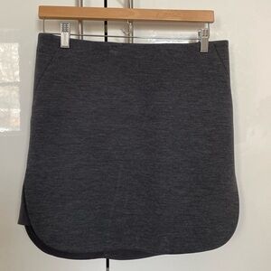 Brunello Cucinelli grey office pencil mini skirt size US 6.